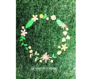 Stickdatei - Blumenkranz